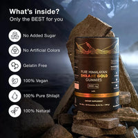 Pure Himalayan Shilajit Gummies™